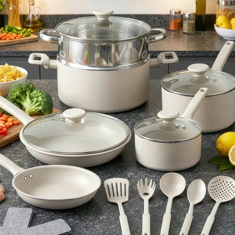 Heavy duty nonstick 20 piece