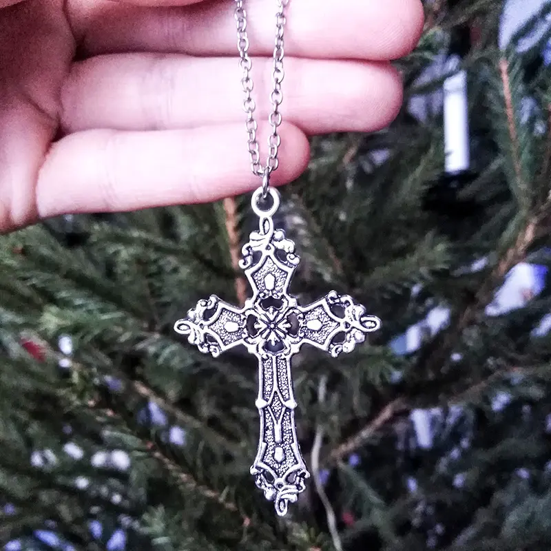 Cross necklace [45cm]