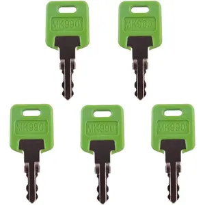 5pcs Green RV Camper Master Key MK9901 Motorhome Compatible with EF CF HF Codes Series Style2