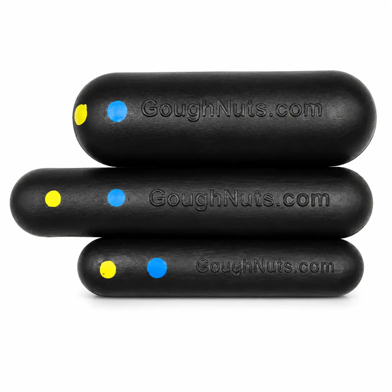 GOUGHNUTS Stick for Aggressive Power Chewers – Indestructible, Ultra Durable Natural Rubber & Lifetime Guarantee