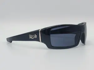 Locs Black Frame with a Locs Symbol