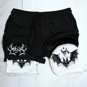 Gothic "Double Layer" Gym Shorts