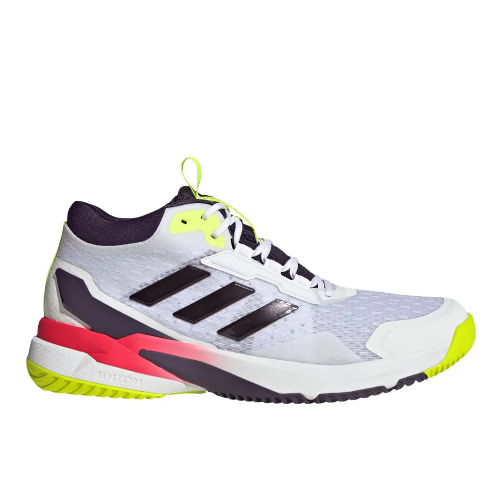 adidas Mens Crazyflight 6 Mid Indoor Sneakers Shoes - White