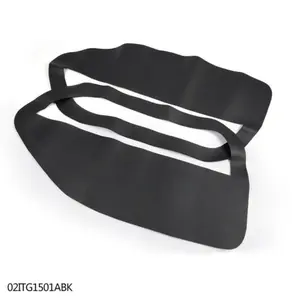 CROSSDESIGN Leather Door Panel Insert Card Cover Kit Black Fit For Ford Mustang 2005-2009