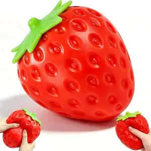 Strawberry Squishy Slow-Rising Fidget Toy Squeeze Toy Small/Jumbo