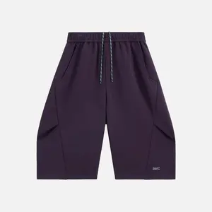 Aelfric Eden Soft Running Longline Shorts High Waist Oversized Wide Leg Fit Contrast Striped Drawstring Detail Soft Fabric Casual Streetwear Unisex Bottoms