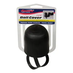 EQUALIZER 82003216 Trailer Hitch Ball Cover Black With Tether
