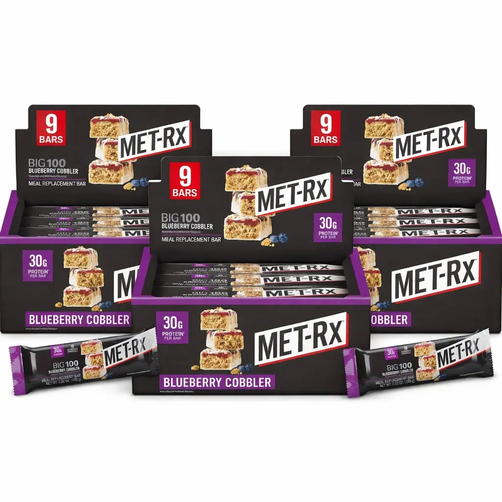 MET-Rx Blueberry Bundle! Protein Meal Replacement Bar MET-Rx Blueberry Bundle! Protein Meal Replacement Bar