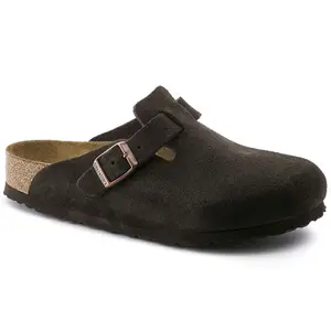 Birkenstock Boston Clog Soft Footbed - Suede Leather