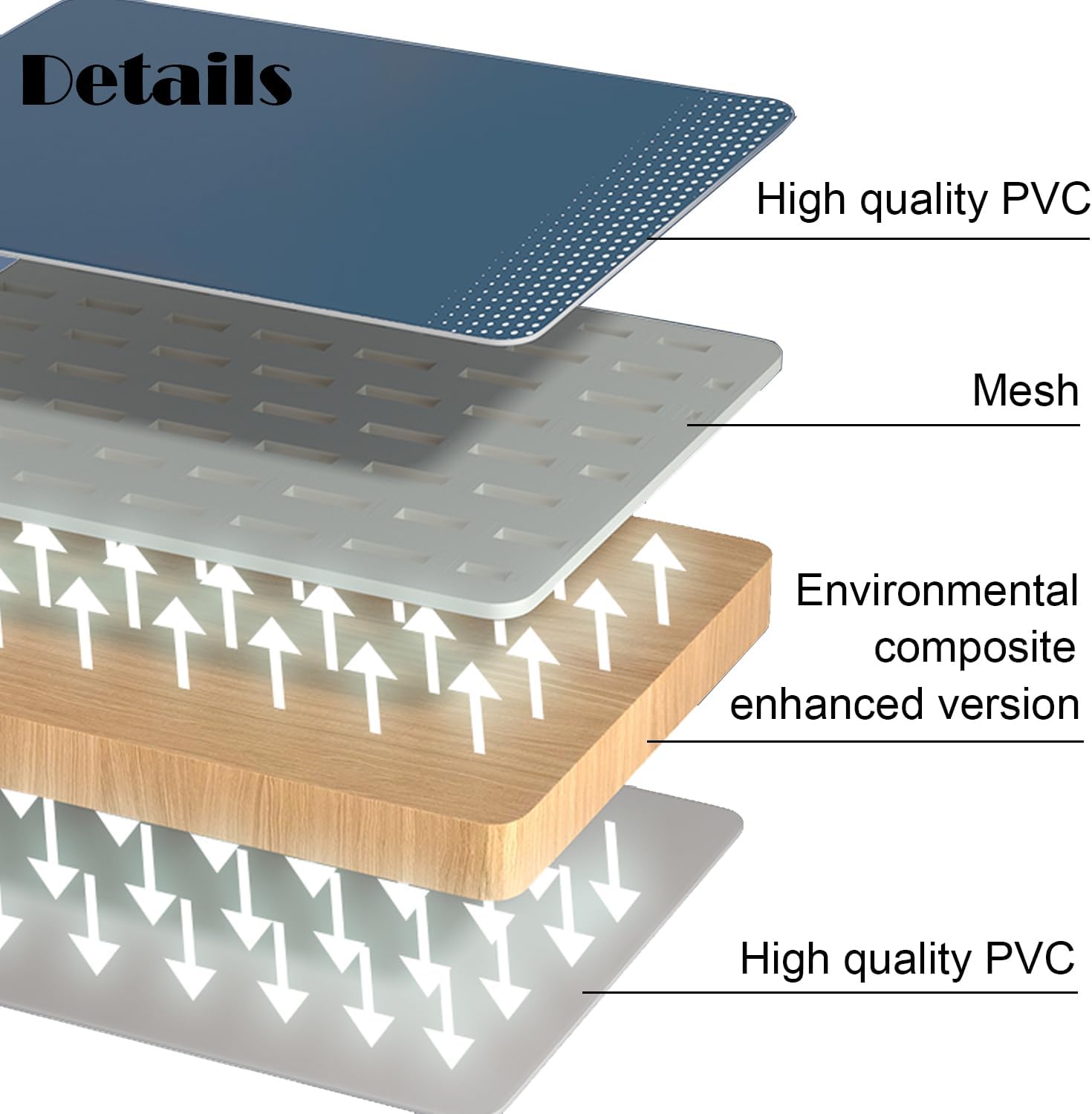 Foldable non-inflatable outdoor swimming pool for kids and adults, hard shell plastic pool, suitable for backyard and pet dogs (102 × 65 × 21inches)
