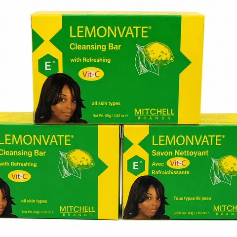 Lemonvate Cleansing Bar With Refreshing Vit-C