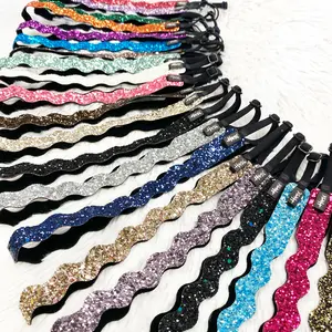 Hipsy Wave Bling Glitter Non Slip Adjustable Sport Headband Hipsy Wave Bling Glitter Non Slip Adjustable Sport Headband