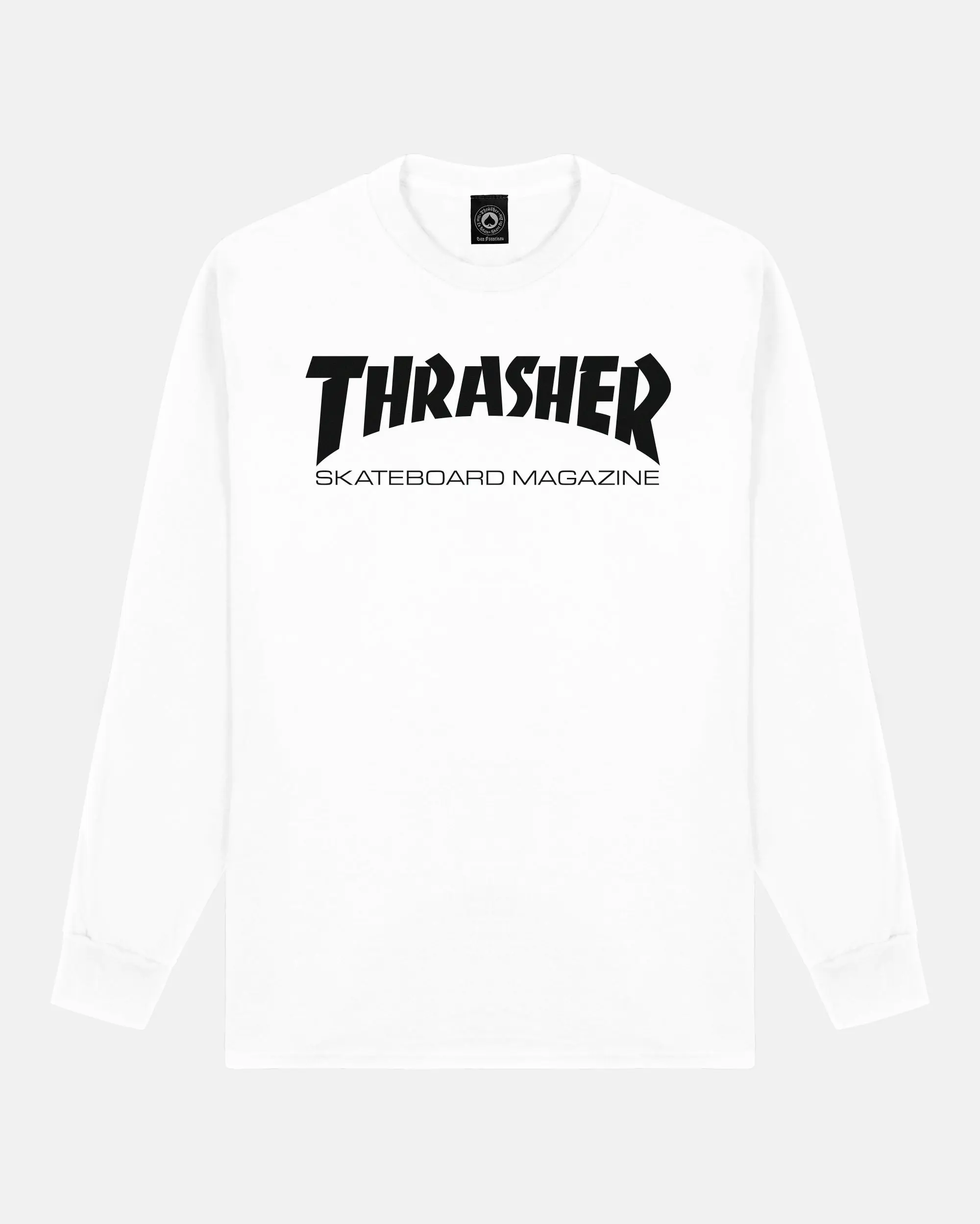 SKATE MAG - LONGSLEEVE - WHITE