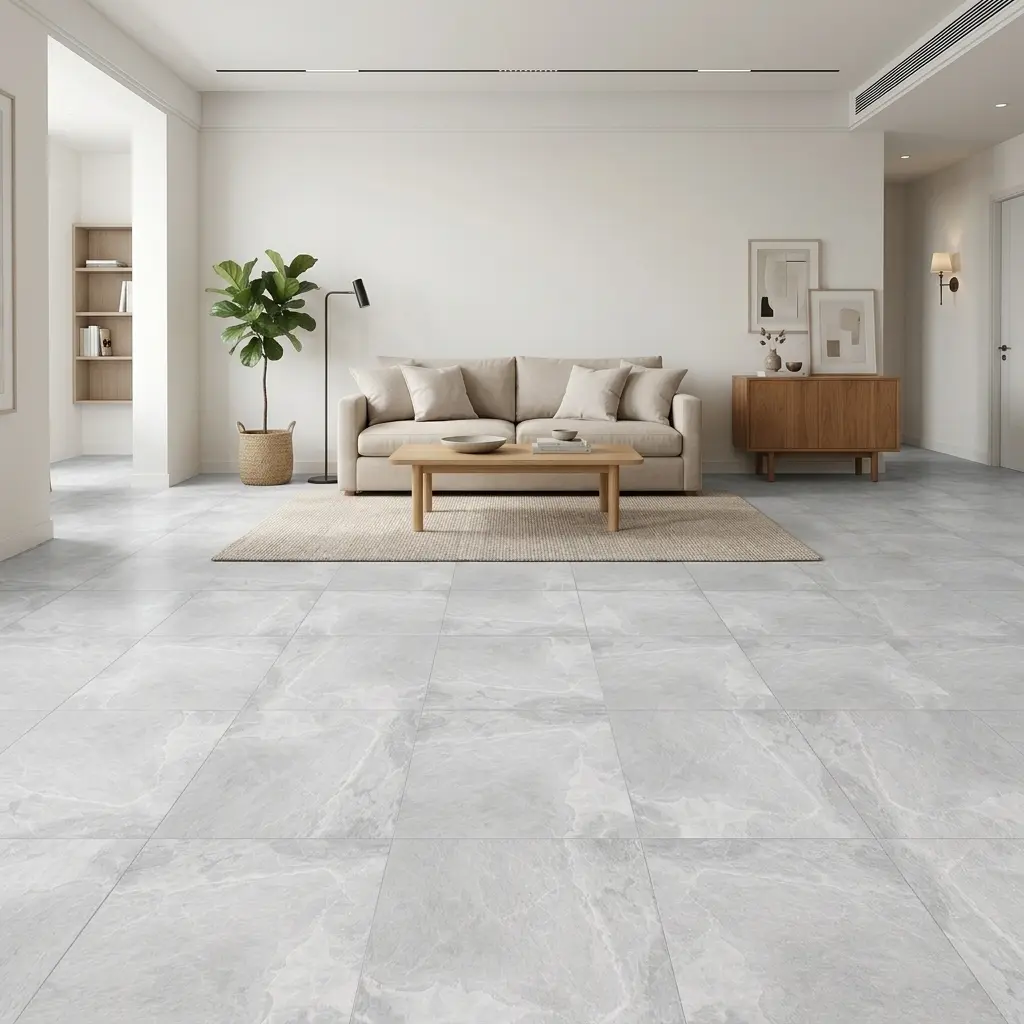 Yipscazo 12"x12" Peel and Stick Vinyl Floor Tiles, 50-Pack (50 Sq.Ft Coverage), Shale Gray Self-Adhesive Moisture Proof Floor Tiles for DIY Home Improvement Projects