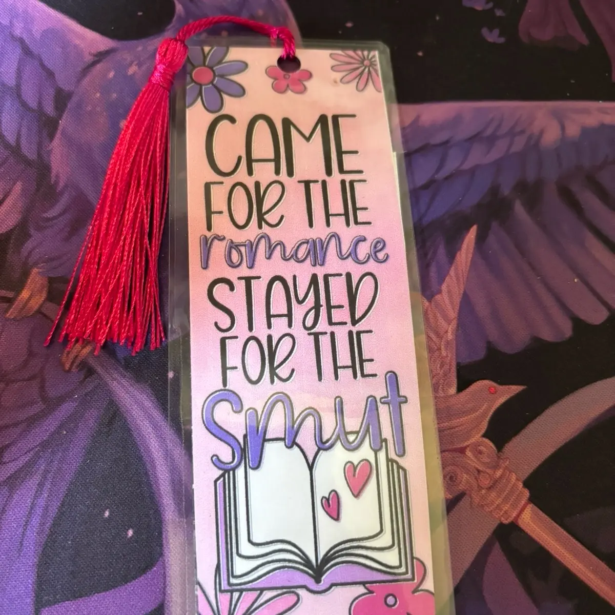 Bookmark- came for the romance stayed for the smut