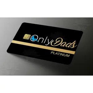 Only Dads PLATINUM Credit Card Skin, Debit Card Covering