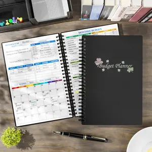 Budget Planner - Effectively Manage Your Money With A Monthly Finance Organizer And Expense Tracker Notebook, Undated Finance Planner/Account Book, A5 Size (8.6x5.9 Inch), 100gsm Paper, Start Anytime