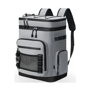 Insulated Cooler Backpack, Waterproof and Leakproof Travel Bag, Large Capacity Multi-Functional Backpack, Perfect for Camping, Beach, Fishing, Picnic, Outdoor Travel