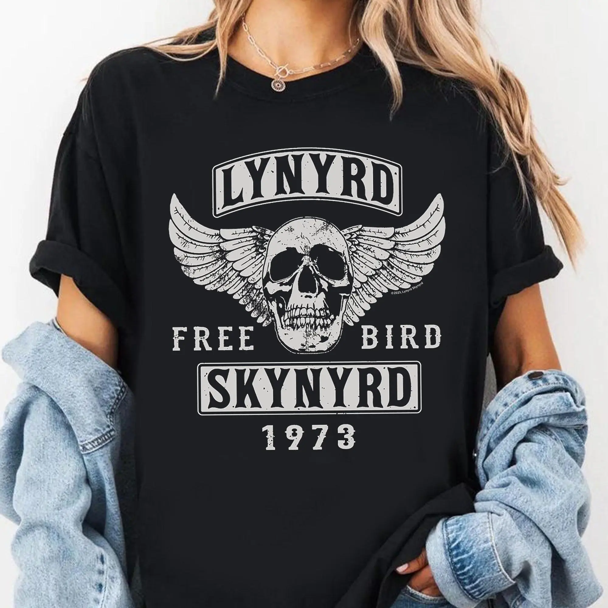 Lynyrd Skynyrd Free Bird 1973 Graphic T-Shirt – Classic Southern Rock Shirt Tour Merch 2026