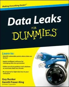 USED-Data Leaks for Dummies by Guy Bunker (Paperback)