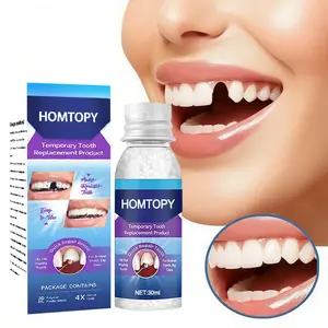 Malleable Dental Gel, Temporarily Repairing Missing Or Damaged Teeth, Comfortable And Natural To Wear, Portable And Easy To Operate, Easily Achieving A Natural Smile, Oral Care Denture Replacement Solution.