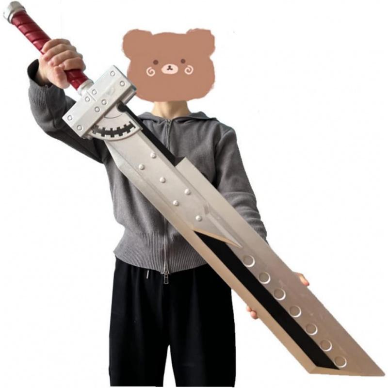Halloween Prop Fantasey Cosplay Fair Sword, Cloude's Fusion Swods for Strife Buster 6th Fusion Sword Break Sword Remake Birthdays Gifts