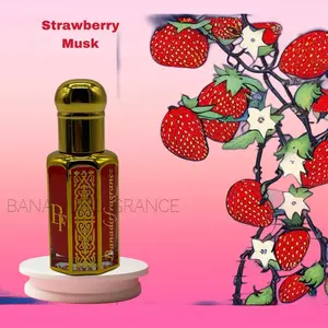 Strawberry Musk Al Tahara Concentrated Oil Perfume 12 ml by Banadirfragrance - long lasting