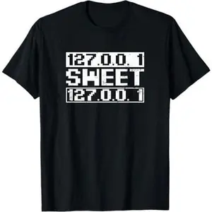 Computer Programming Design Home Sweet 127.0.0.1 Gift T-Shirt