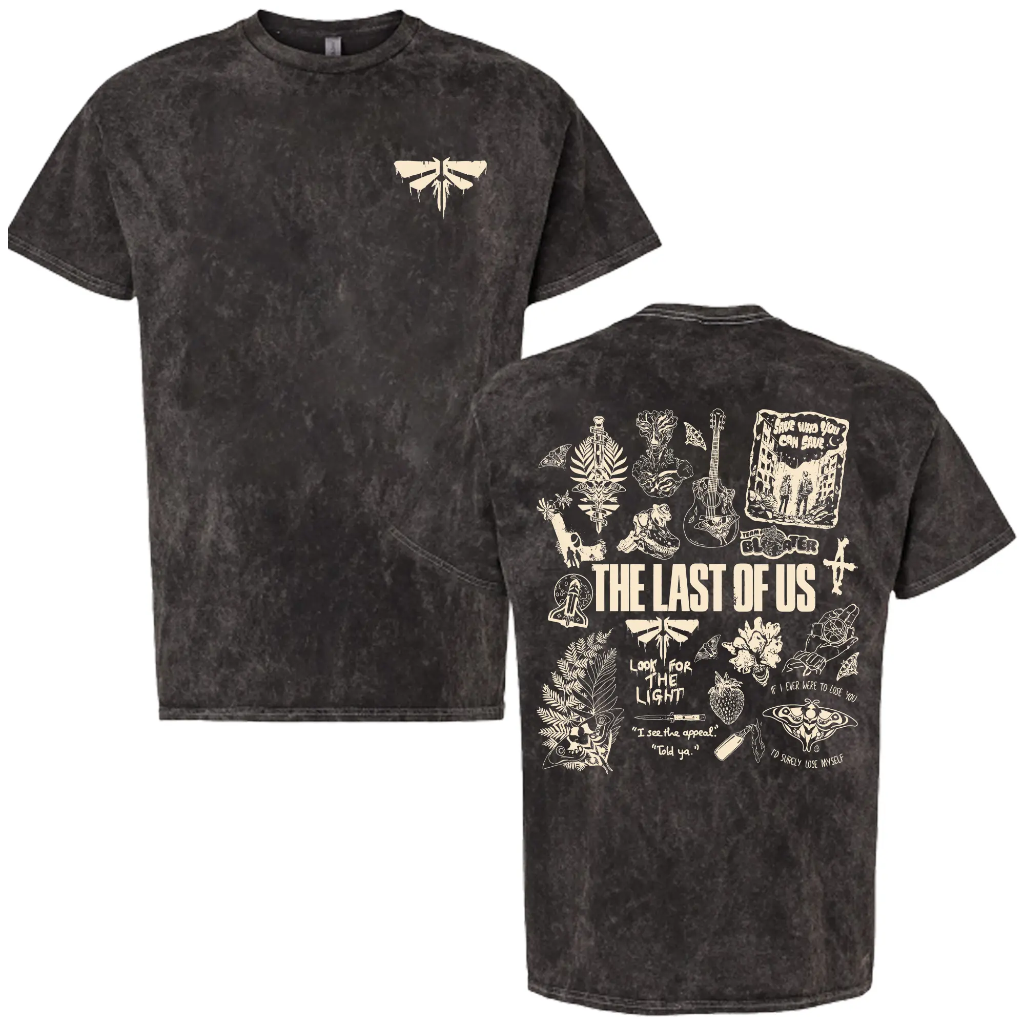 The Last Of Us T-Shirt, TLOU Sweatshirt, Last Of Us Firefly Hoodie, Firefly Shirt, Gift For Gamer Lovers, Last Of Us Firefly Tee, Game Lovers Gift