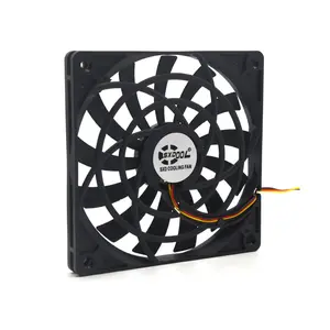 120mm Slim Fan 120X12mm Thickness DC 12V with 3-Pin,for Computer Pc Case Quiet Silent Cooling