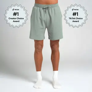 Comfrt | Waffle Lounge 7" Short | Soft Waffle Knit Lounge Shorts With Pockets