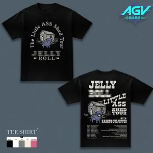Jelly R. Shirt - The Little Ass Shed Tour 2026 Shirt High-Quality Country Music Graphic Tee, Concert T-Shirt, Unisex Heavy Cotton Shirt, Music Fan Merch Gift