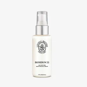 Living Biome Bioserum 33 Age-Defying Moisturizer for Youthful Skin, Reduces the Appearance of Fine Lines and Wrinkles - Skincare