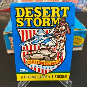 1991 Topps Desert Storm Wax Pack — 1 PACK