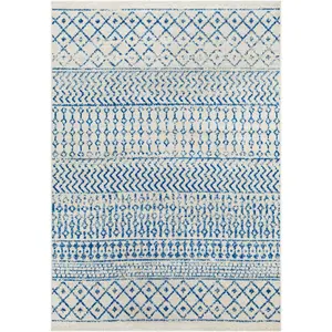 Elaziz ELZ-2368 Cream / Dark Blue Rug