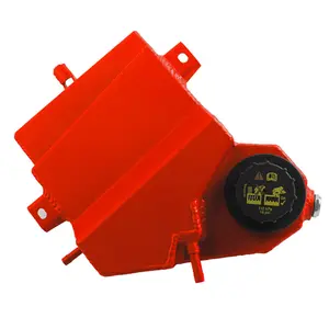 Alloyworks Ford Coolant Overflow Reservoir Tank For 03-07 F250 F-350 Super Duty Excursion 6.0L Powerstroke Diesel Red