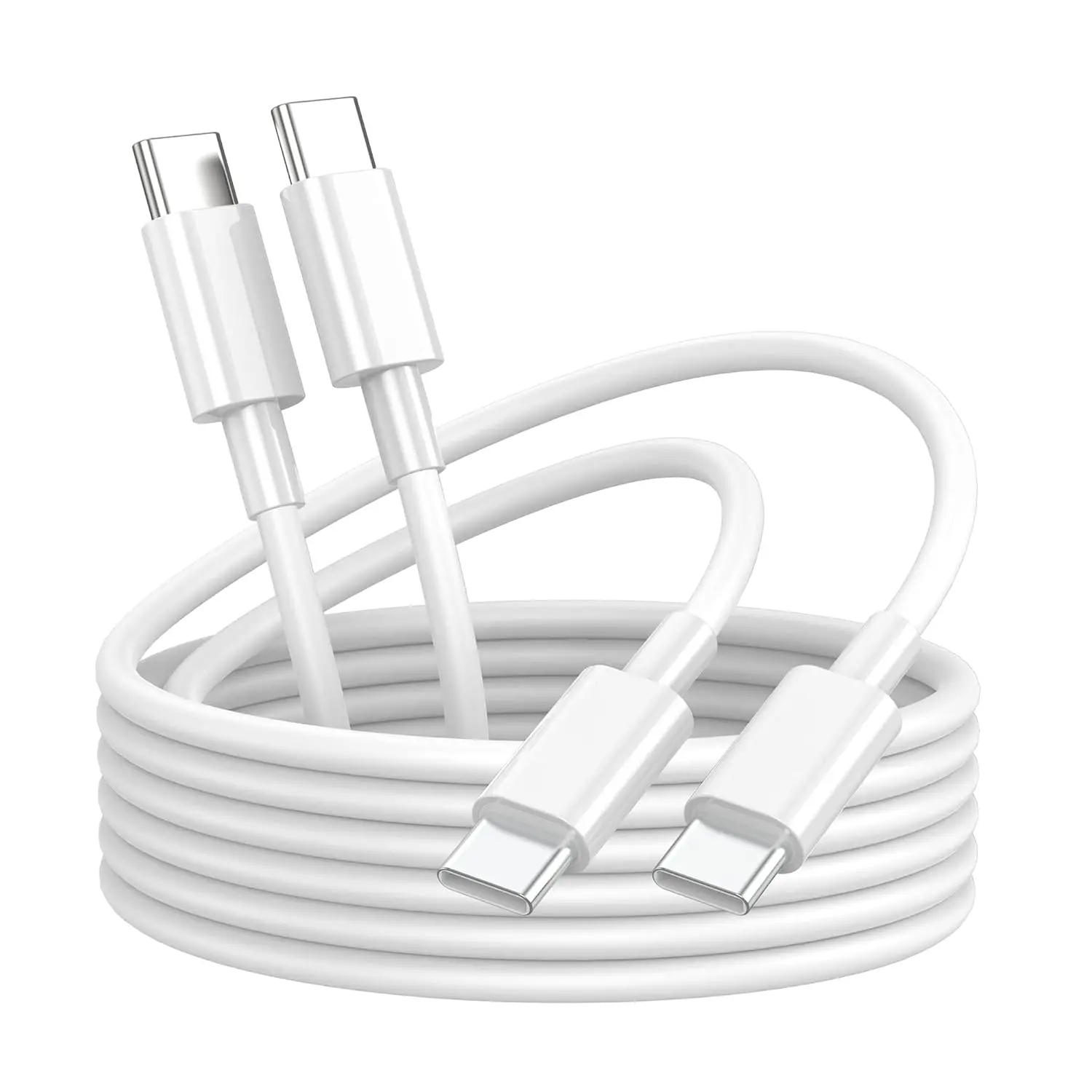 USB C to USB C Charging Cable for Apple iPhone 16 Charger Fast 1ft Short USBC to Type C Power Cord for iPhone 16/15 Pro Max/Plus/MacBook Air 13 inch/MacBook Pro