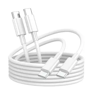 USB C to USB C Charging Cable for Apple iPhone 16 Charger Fast 1ft Short USBC to Type C Power Cord for iPhone 16/15 Pro Max/Plus/MacBook Air 13 inch/MacBook Pro