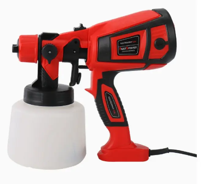 850W Cordless Electric Paint Sprayer - 5 Nozzles, 47.34oz Capacity, Home Improvement Tool for Furniture, Fences, Walls diy decoration high pressure hose