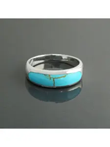 7 sizes to choose from, vintage elegant blue turquoise ring, personalized ring suitable for daily wear, holiday gift