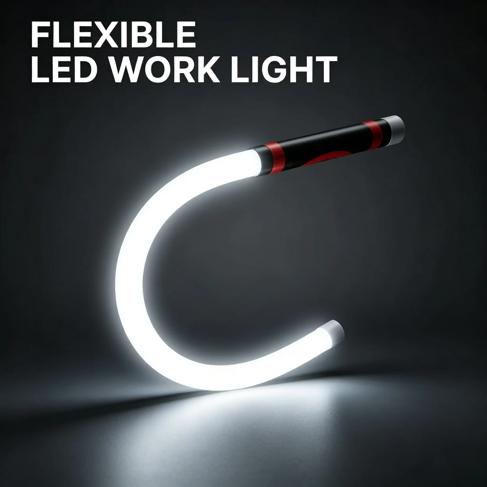 party gift option,30" Flexible LED Light Stick, USB Rechargeable Bendable Work Light with 3 Brightness Modes, High Lumen Illumination for Mechanics, Auto Repairs, Under-Hood and Garage Inspection