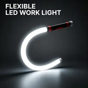 party gift option,30" Flexible LED Light Stick, USB Rechargeable Bendable Work Light with 3 Brightness Modes, High Lumen Illumination for Mechanics, Auto Repairs, Under-Hood and Garage Inspection