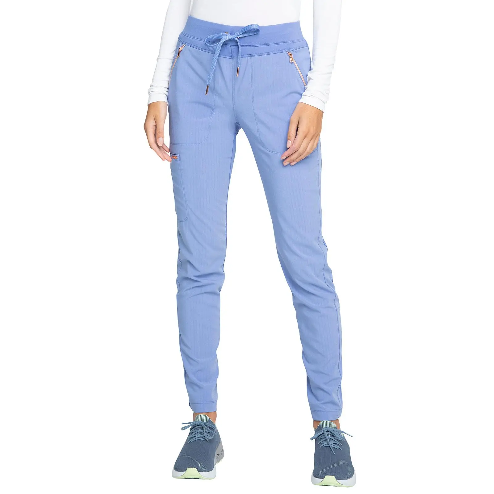 Clearance Cherokee Statement Mid Rise Tapered Leg Drawstring Pants