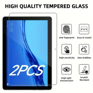2-piece set suitable for scratch and fingerprint resistance, smooth and shiny surface, precise hole opening, Huawei Mate Pad 10.4-inch tablet (officially certified) - impact resistant, anti slip grip, precise fit, anti peeping