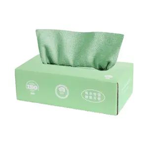Reusable Kitchen Cleaning Wipes | Multi-Purpose, Washable & Absorbent—Tackle Stains/Dust Fast! Convenient Boxed Design, Multiple Colors | Ditch Disposable Towels!