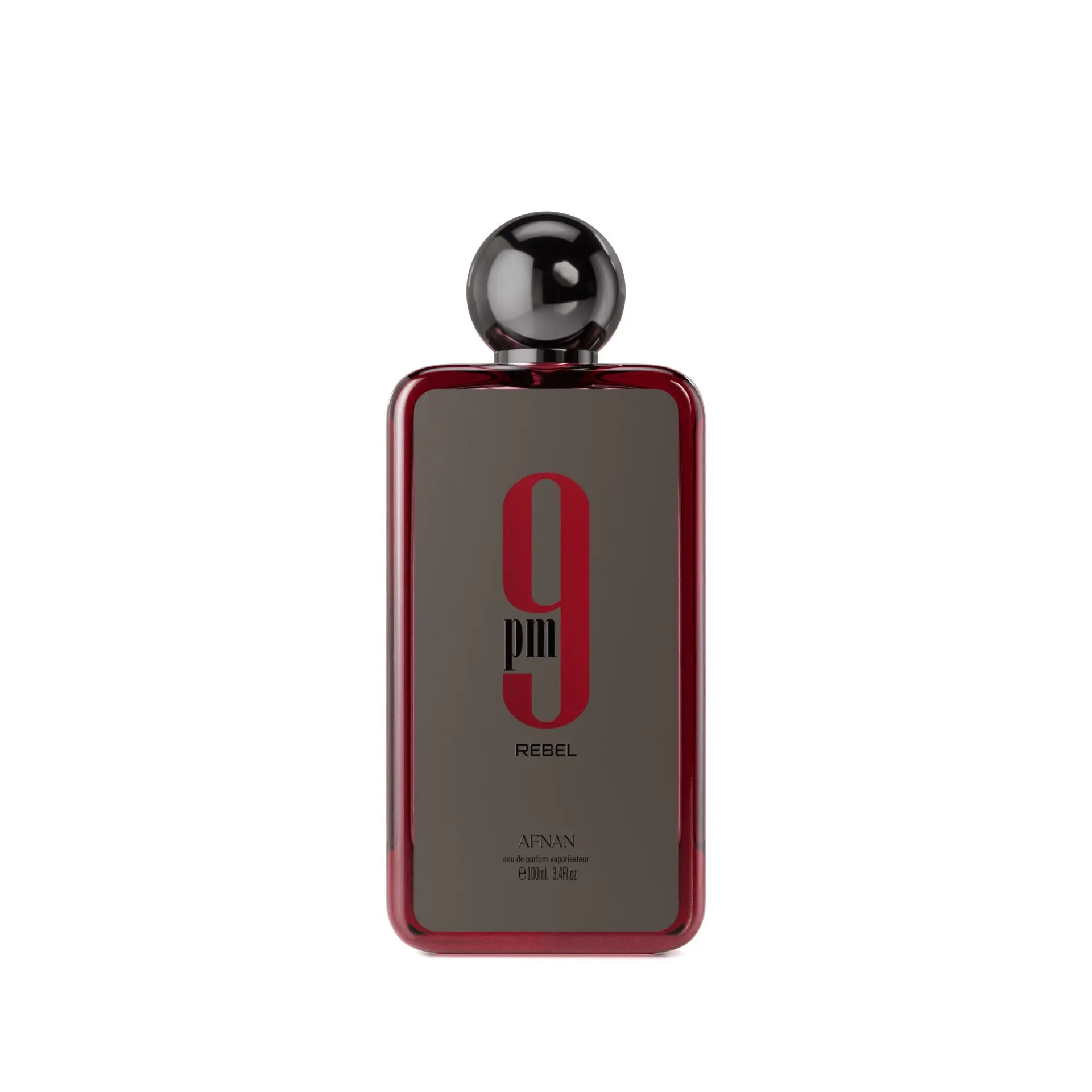 Afnan 9PM Rebel 100ml - (3.4 Oz) Eau De Parfum For Men - Long Lasting -  Men's Fragrance With Notes Of Pineapple, Vanilla & Mandarin