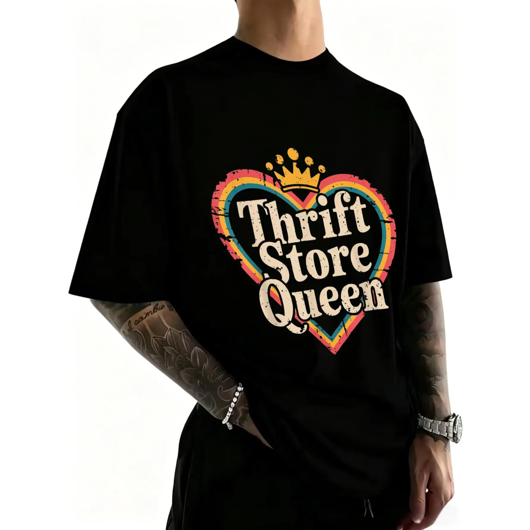 Thrift Store Queen Funny Thrifting Thrifter T-Shirt
