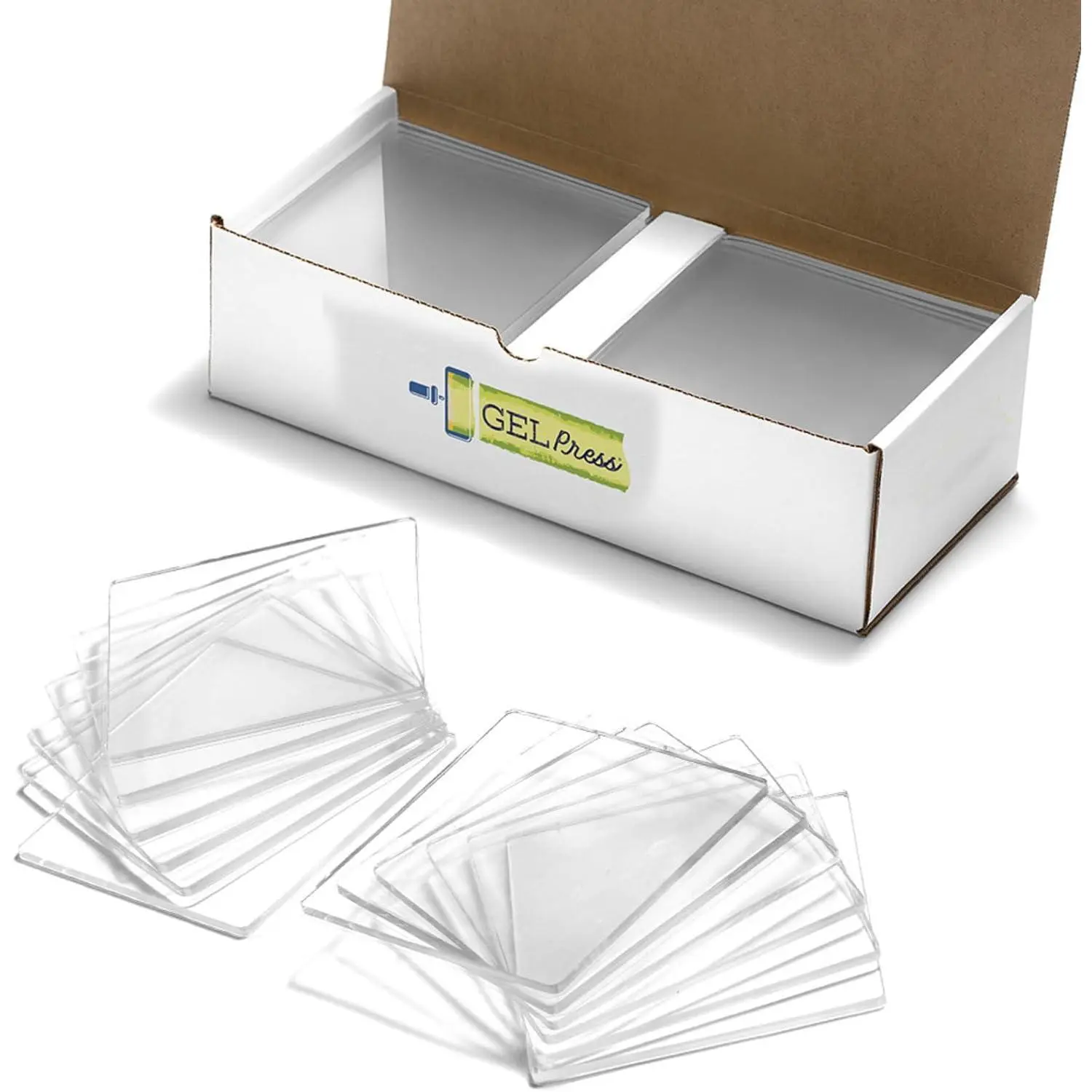 6 x 6 Gel Printing Plate - 12 Pack