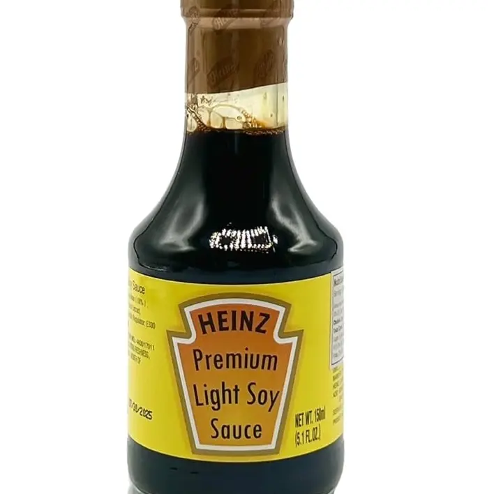 HEINZ Premium Light Soy Sauce 5.1 Ounce - Flavorful Dip for Various Dishes