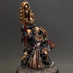 Ultramarines Chaplain Indomitus Space Marines Warhammer 40k Pro Painted Miniatures Commission